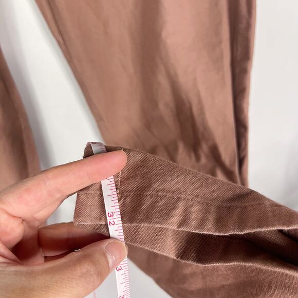 Lululemon Mens Size 34 Commission Pant Slim 32" *Earth Dye Color Clay Pink Red - Picture 7 of 9